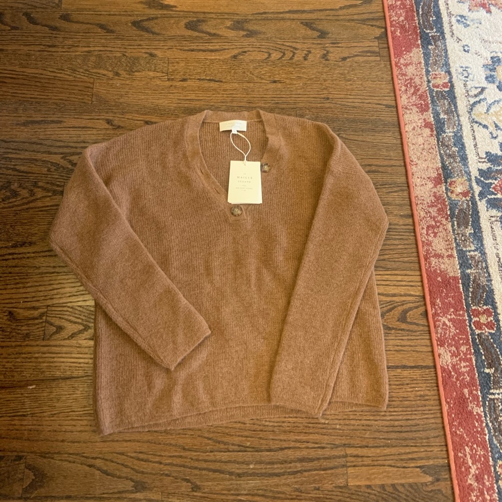 Sezane Super Kid Mohair Jumper Made in Italy NWT - Picture 4 of 4